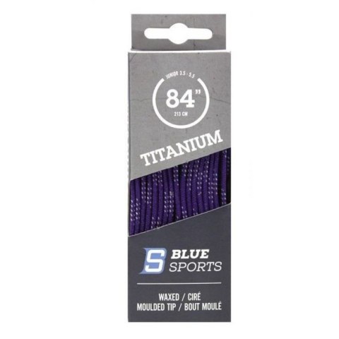 Sznurówki woskowane BlueSports Titanum 902041 niebieski Sznurówki woskowane BlueSports Titanum 902041 niebieski