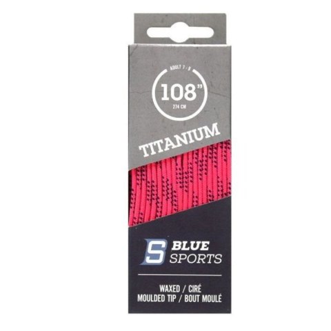 Sznurówki woskowane BlueSports Titanum 902041 niebieski Sznurówki woskowane BlueSports Titanum 902041 niebieski