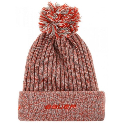 Czapka Bauer Team Knit Pom 1057011 pomarańczowy Czapka Bauer Team Knit Pom 1057011 pomarańczowy