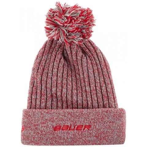 Czapka Bauer Team Knit Pom 1057011 pomarańczowy Czapka Bauer Team Knit Pom 1057011 pomarańczowy