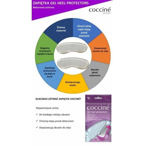 Zapiętka żelowa Coccine DA0288 S/M Zapiętka żelowa Coccine DA0288 S/M