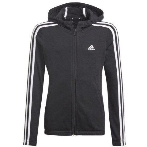 Bluza adidas Essentials 3S Full-zip Hoodie Jr GQ8356 140 cm Bluza adidas Essentials 3S Full-zip Hoodie Jr GQ8356 140 cm
