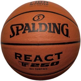 Piłka do koszykówki Spalding React TF-250 Logo Fiba 76967Z 7