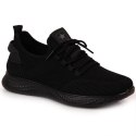 Buty sportowe tekstylne NEWS M EVE266A czarne 41