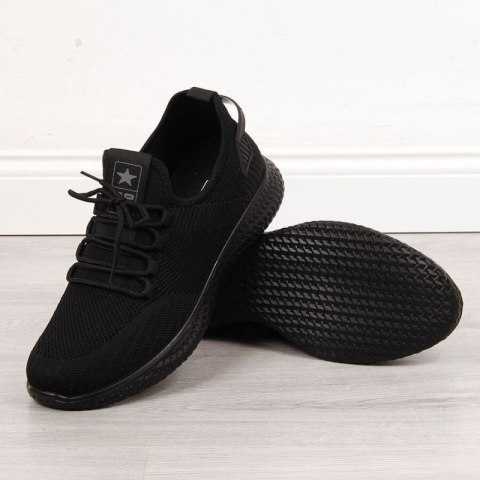 Buty sportowe tekstylne NEWS M EVE266A czarne 41 Buty sportowe tekstylne NEWS M EVE266A czarne 41