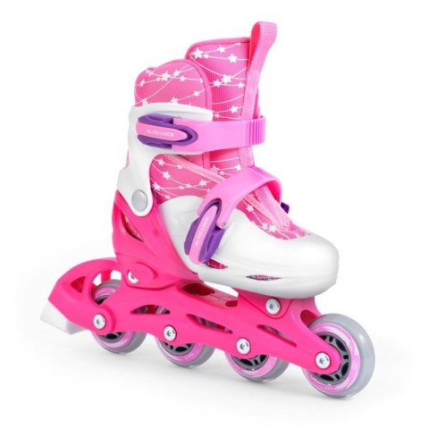 Zestaw SMJ Sport Combo Pink LED: 2w1 wrotko-rolki HS-TNK-000009549 26-29 Zestaw SMJ Sport Combo Pink LED: 2w1 wrotko-rolki HS-TNK-000009549 26-29