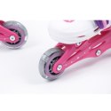 Zestaw SMJ Sport Combo Pink LED: 2w1 wrotko-rolki HS-TNK-000009549 30-33