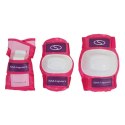 Zestaw SMJ Sport Combo Pink LED: 2w1 wrotko-rolki HS-TNK-000009549 30-33