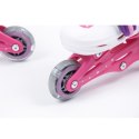 Zestaw SMJ Sport Combo Pink LED: 2w1 wrotko-rolki HS-TNK-000009549 30-33