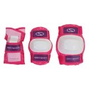 Zestaw SMJ Sport Combo Pink LED: 2w1 wrotko-rolki HS-TNK-000009549 30-33