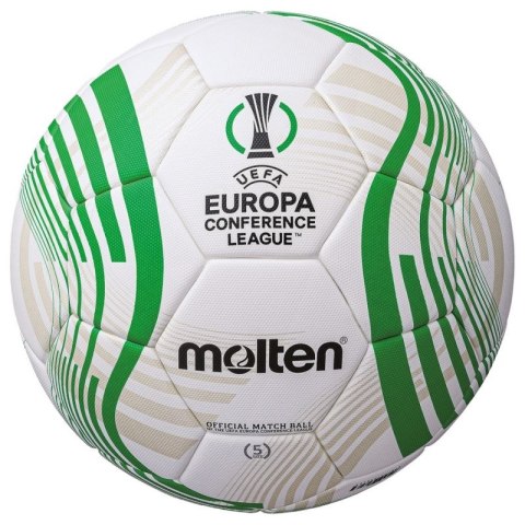 Piłka do piłki nożnej Molten UEFA Europa Conference League 2021/22 F5C5000 N/A Piłka do piłki nożnej Molten UEFA Europa Conference League 2021/22 F5C5000 N/A