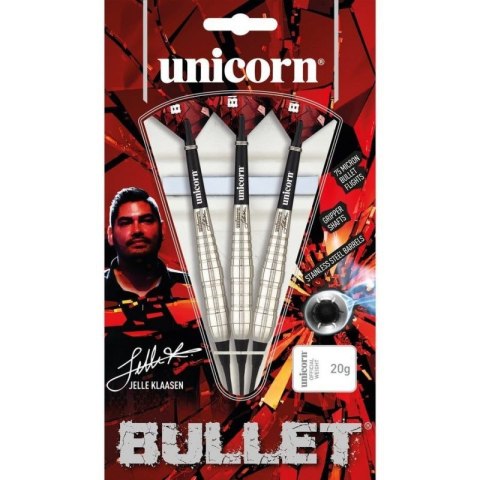 Rzutki soft tip Unicorn Bullet Stainless Steel- Jelle Klaasen 20g:23531 18 g Rzutki soft tip Unicorn Bullet Stainless Steel- Jelle Klaasen 20g:23531 18 g