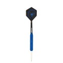 Rzutki steel tip Unicorn Core Plus - Blue Rubberised Brass 21g:8650|23g:8651|25g:8652 23 g
