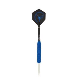 Rzutki steel tip Unicorn Core Plus - Blue Rubberised Brass 21g:8650|23g:8651|25g:8652 23 g