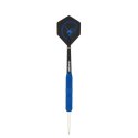 Rzutki steel tip Unicorn Core Plus - Blue Rubberised Brass 21g:8650|23g:8651|25g:8652 23 g