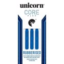 Rzutki steel tip Unicorn Core Plus - Blue Rubberised Brass 21g:8650|23g:8651|25g:8652 23 g