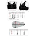 Ochraniacze piersi dla kobiet MASTERS 08192-01M czarny+L