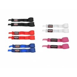 Owijki bandaż bokserski Masters - BB-4 13031-02 czerwony