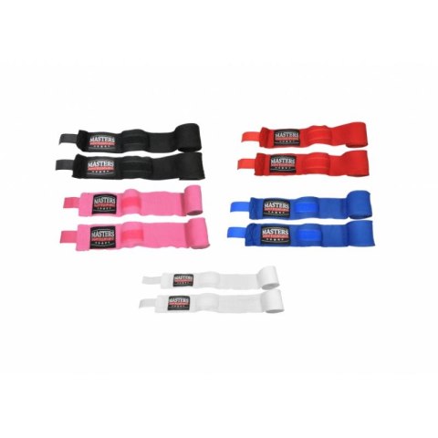 Owijki bandaż bokserski Masters - BBE-4 1304-02 biały Owijki bandaż bokserski Masters - BBE-4 1304-02 biały