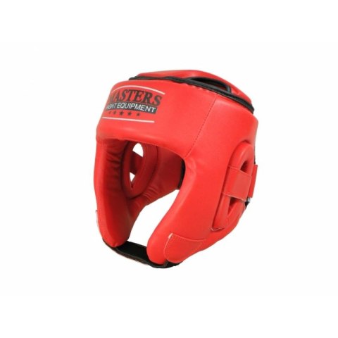 Kask bokserski Masters Ktop-Pu Wako Approved M 02251-02M czerwony+S Kask bokserski Masters Ktop-Pu Wako Approved M 02251-02M czerwony+S