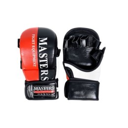 Rękawice Masters do MMA GFS-10 0110-02M M+czerwony
