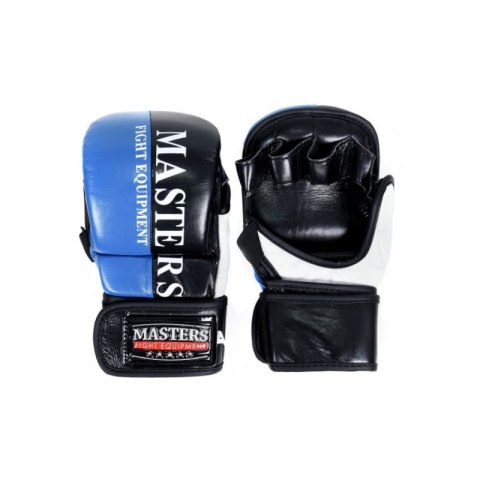 Rękawice Masters do MMA GFS-10 0110-02M M+niebieski Rękawice Masters do MMA GFS-10 0110-02M M+niebieski