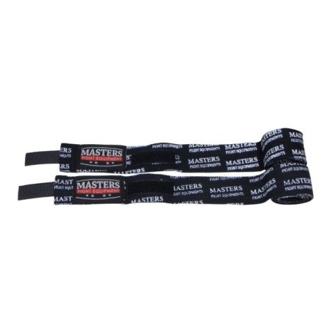 Taśmy bokserskie bawełniane BB1-3N1 130131-02N1 czarny Taśmy bokserskie bawełniane BB1-3N1 130131-02N1 czarny