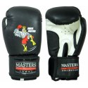 Rękawice bokserskie Masters Collection Rpu-Mjc Jr 01255-02-8 czarny+10 oz