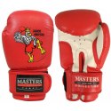 Rękawice bokserskie Masters Collection Rpu-Mjc Jr 01255-02-8 czarny+10 oz