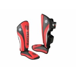 Nagolenniki Masters NS-PU-FT (WAKO APPROVED) 119111-02M czerwony+M