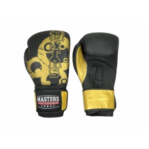 Rękawice bokserskie Masters Rbt 01256-Gold-10 biały Rękawice bokserskie Masters Rbt 01256-Gold-10 biały