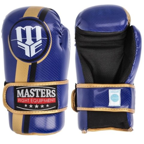 Rękawice otwarte ROSM-MASTERS (WAKO APPROVED) 01559-02M niebieski+L Rękawice otwarte ROSM-MASTERS (WAKO APPROVED) 01559-02M niebieski+L