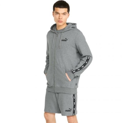 Bluza Puma ESS+ Tape Full-Zip Hoodie TR M 848768 03 M Bluza Puma ESS+ Tape Full-Zip Hoodie TR M 848768 03 M
