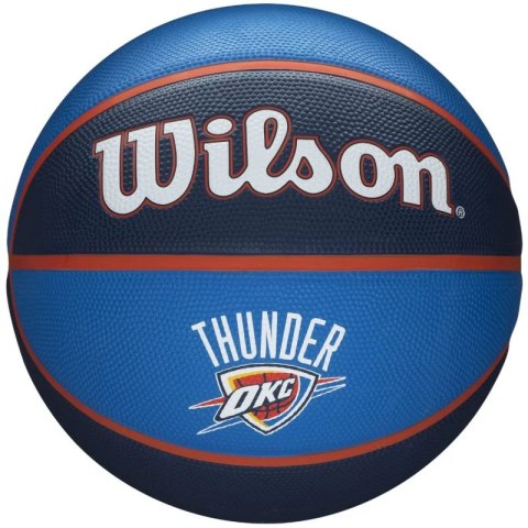 Piłka Wilson NBA Team Oklahoma City Thunder Ball WTB1300XBOKC 7 Piłka Wilson NBA Team Oklahoma City Thunder Ball WTB1300XBOKC 7
