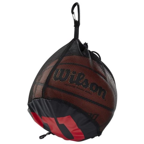 Worek Wilson Single Basketball Bag WTB201910 One size Worek Wilson Single Basketball Bag WTB201910 One size