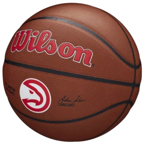 Piłka Wilson Team Alliance Atlanta Hawks Ball WTB3100XBATL 7 Piłka Wilson Team Alliance Atlanta Hawks Ball WTB3100XBATL 7