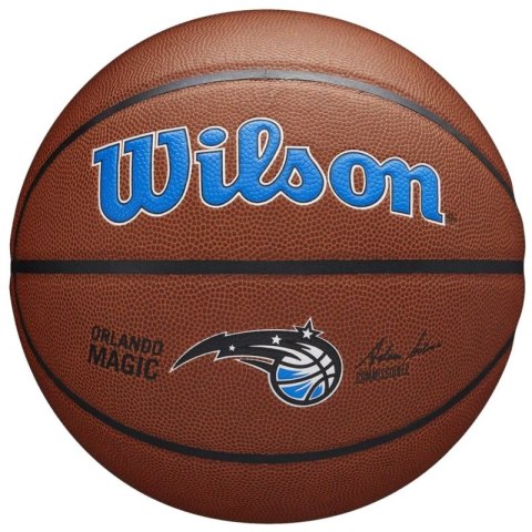 Piłka do koszykówki Wilson Team Alliance Orlando Magic Ball WTB3100XBORL 7 Piłka do koszykówki Wilson Team Alliance Orlando Magic Ball WTB3100XBORL 7