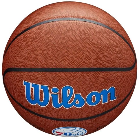 Piłka do koszykówki Wilson Team Alliance Philadelphia 76ers Ball WTB3100XBPHI 7 Piłka do koszykówki Wilson Team Alliance Philadelphia 76ers Ball WTB3100XBPHI 7