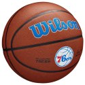 Piłka do koszykówki Wilson Team Alliance Philadelphia 76ers Ball WTB3100XBPHI 7