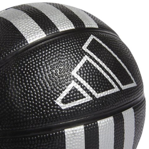Piłka do koszykówki adidas 3 Stripes Rubber Mini HM4972 3 Piłka do koszykówki adidas 3 Stripes Rubber Mini HM4972 3