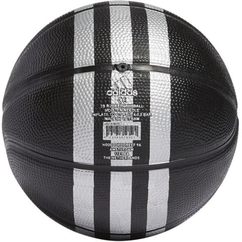 Piłka do koszykówki adidas 3 Stripes Rubber Mini HM4972 3 Piłka do koszykówki adidas 3 Stripes Rubber Mini HM4972 3