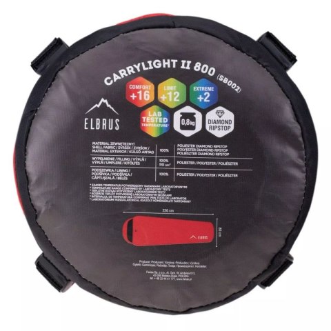 Śpiwór Elbrus Carrylight II 800 92800454767 N/A Śpiwór Elbrus Carrylight II 800 92800454767 N/A