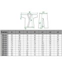 Kimono Masters karate kyokushinkai 8 oz - 200 cm 06200-200 N/A