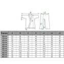 Kimono Masters karate kyokushinkai 8 oz - 200 cm 06200-200 N/A