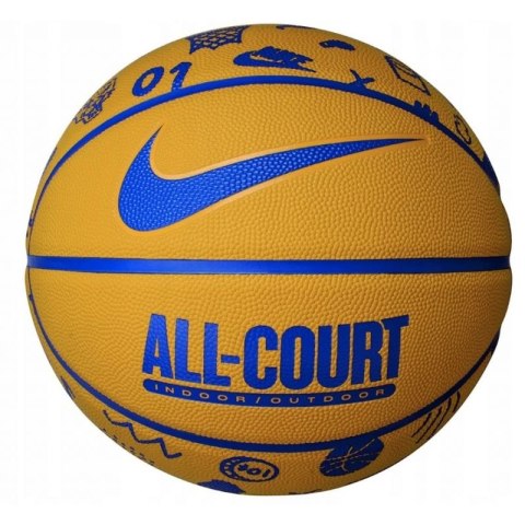 Piłka Nike Everyday All Court N.100.4370.721.07 żółty