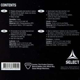 Taśma do getr Select 4/pack 5 cm x 4,5 m T26-17708 Żółty