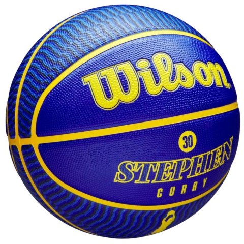 Piłka Wilson NBA Player Icon Stephen Curry do kosza WZ4006101XB7 7 Piłka Wilson NBA Player Icon Stephen Curry do kosza WZ4006101XB7 7