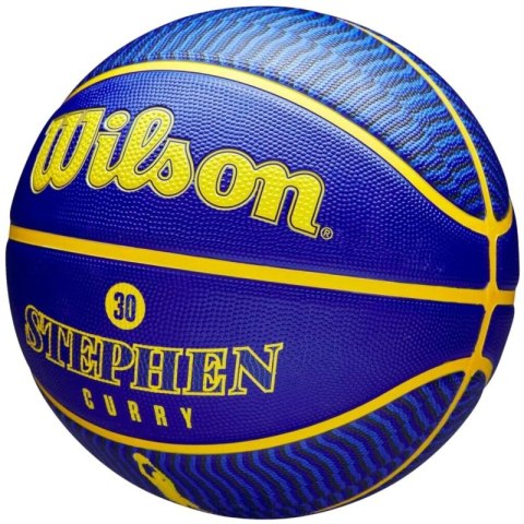 Piłka Wilson NBA Player Icon Stephen Curry do kosza WZ4006101XB7 7 Piłka Wilson NBA Player Icon Stephen Curry do kosza WZ4006101XB7 7