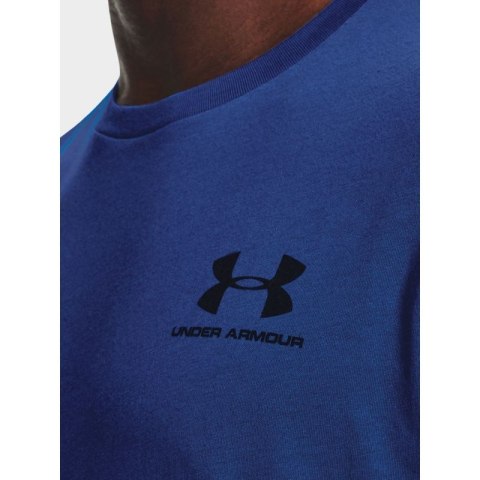 Koszulka Under Armour Left Chest Logo M 1326799-432 S Koszulka Under Armour Left Chest Logo M 1326799-432 S