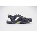 Sandały HI-TEC Eritio M AVSSS21-HT-02 BLACK/LIME 42